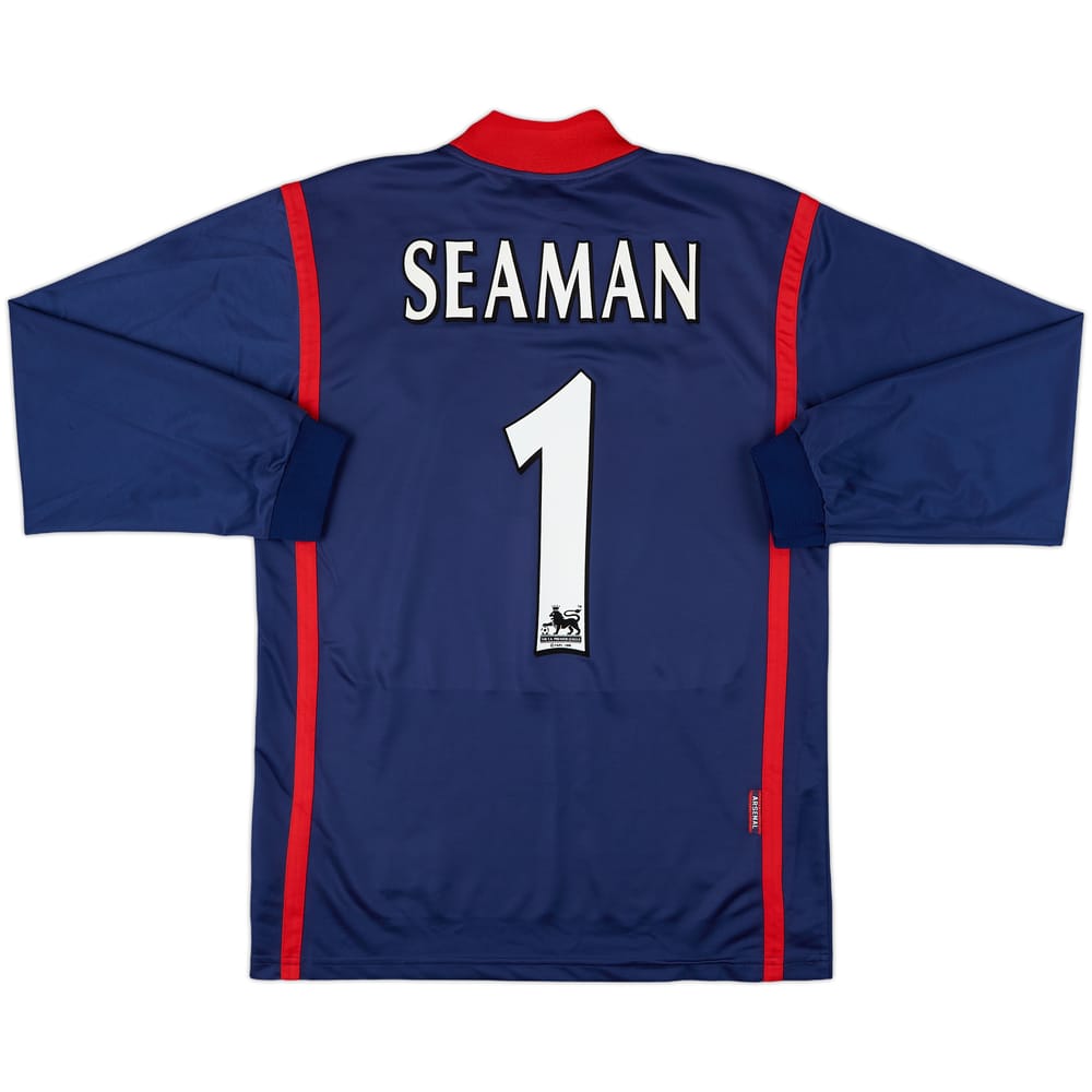 1998-99 Arsenal GK Shirt Seaman #1 - 6/10 - (S)