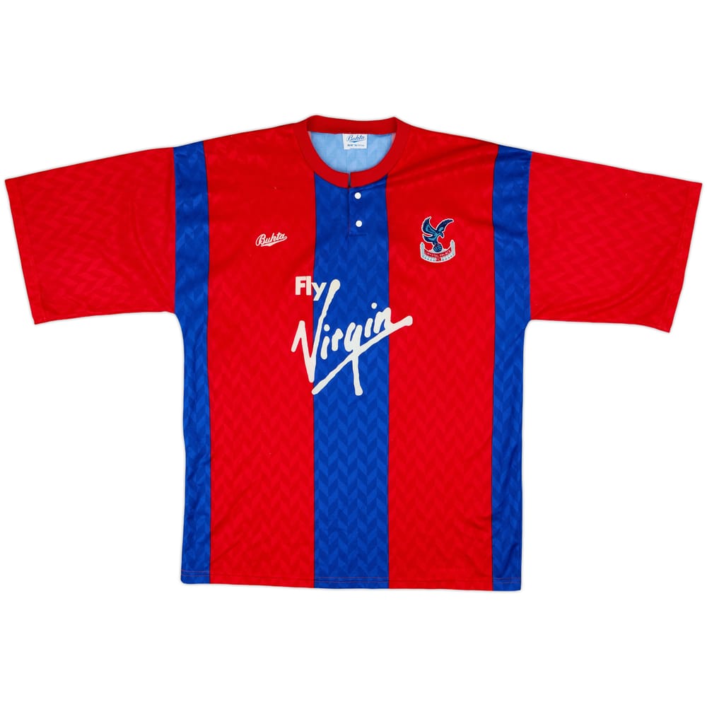 1990-91 Crystal Palace Home Shirt - 8/10 - (M)