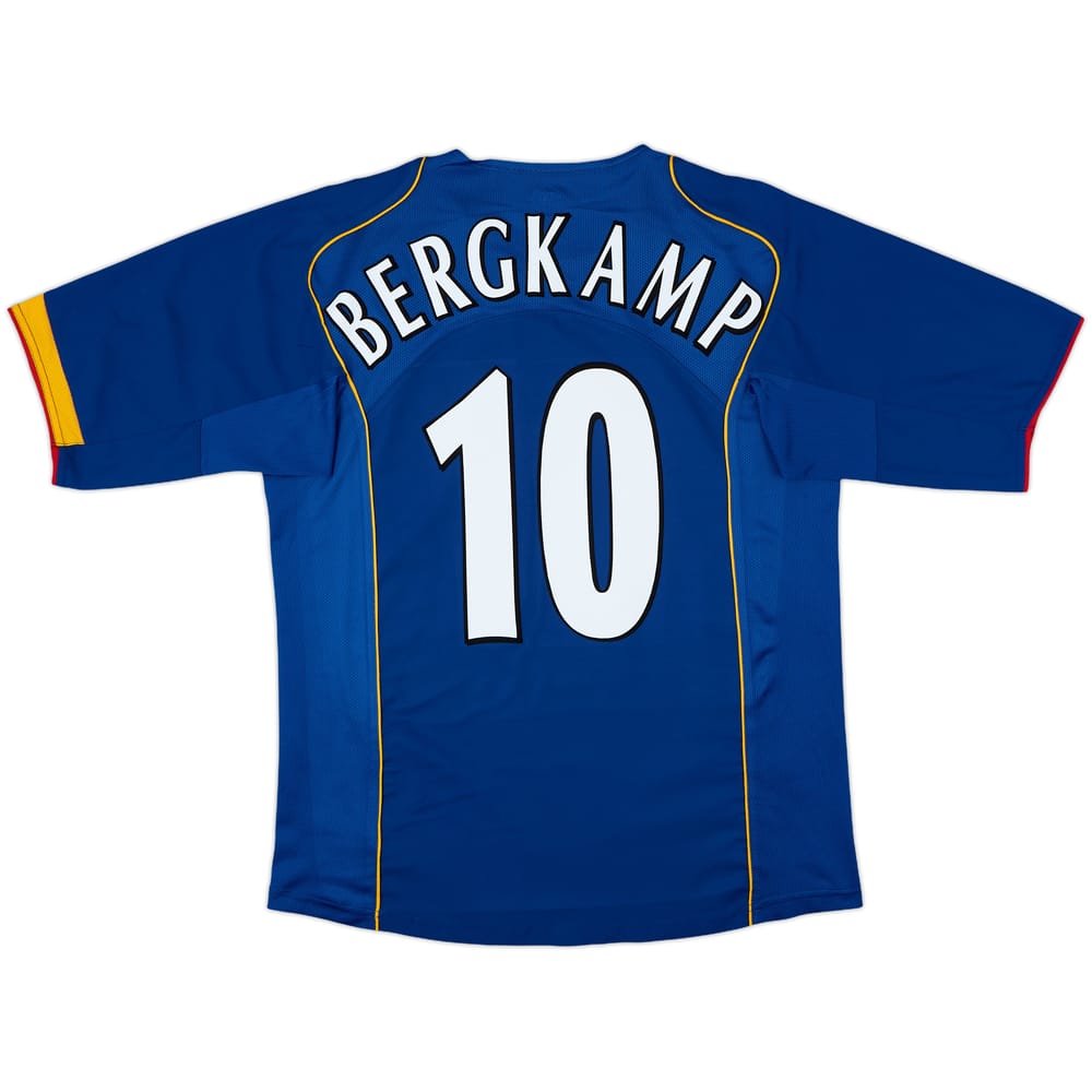 2004-06 Arsenal Away Shirt Bergkamp #10 - 8/10 - (M)