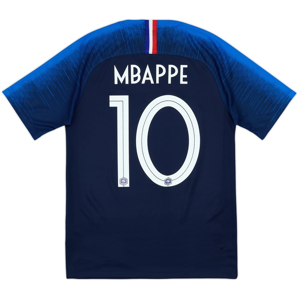 2018 France Home Shirt Mbappe #10 - 9/10 - (S)