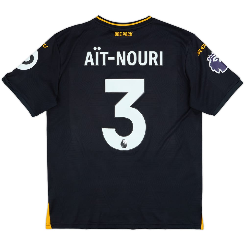 2024-25 Wolves Away Shirt Ait-Nouri #3 - 10/10 - (L)