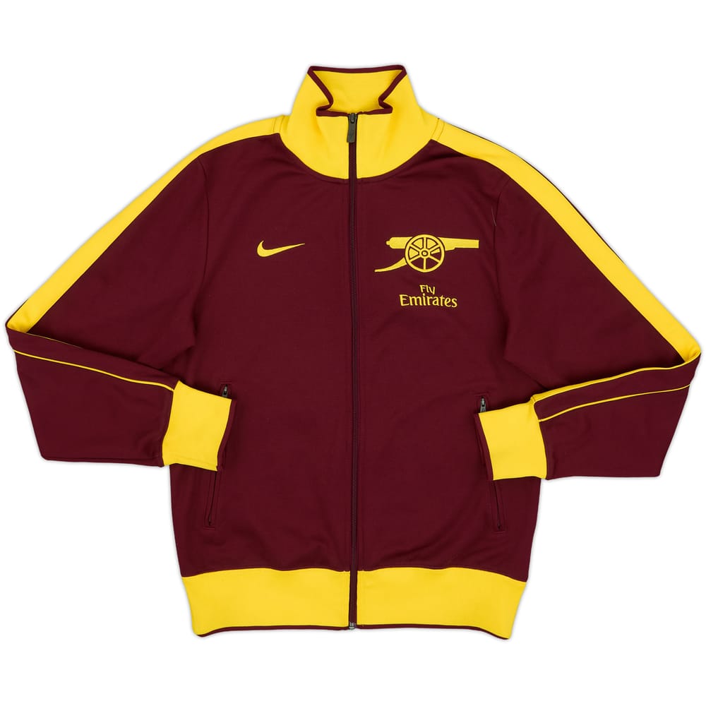 2010-11 Arsenal Nike N98 Track Jacket - 10/10 - (S)
