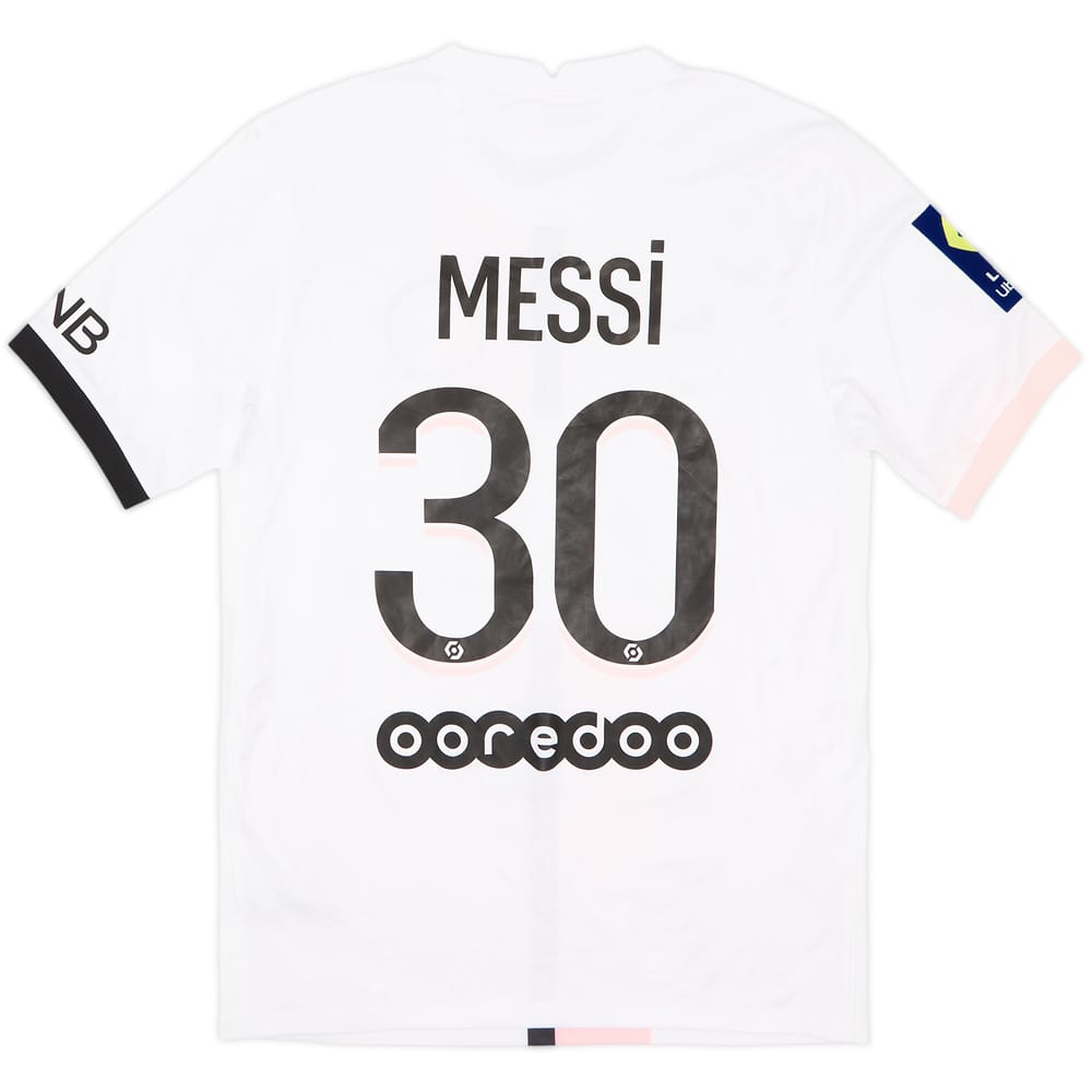 2021-22 Paris Saint-Germain Away Shirt Messi #30 (S)
