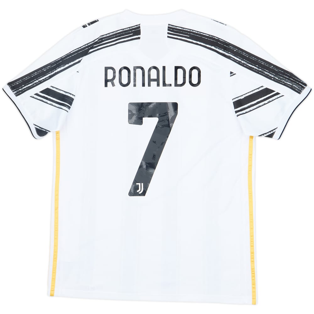 2020-21 Juventus Home Shirt Ronaldo #7 - 8/10 - (L)