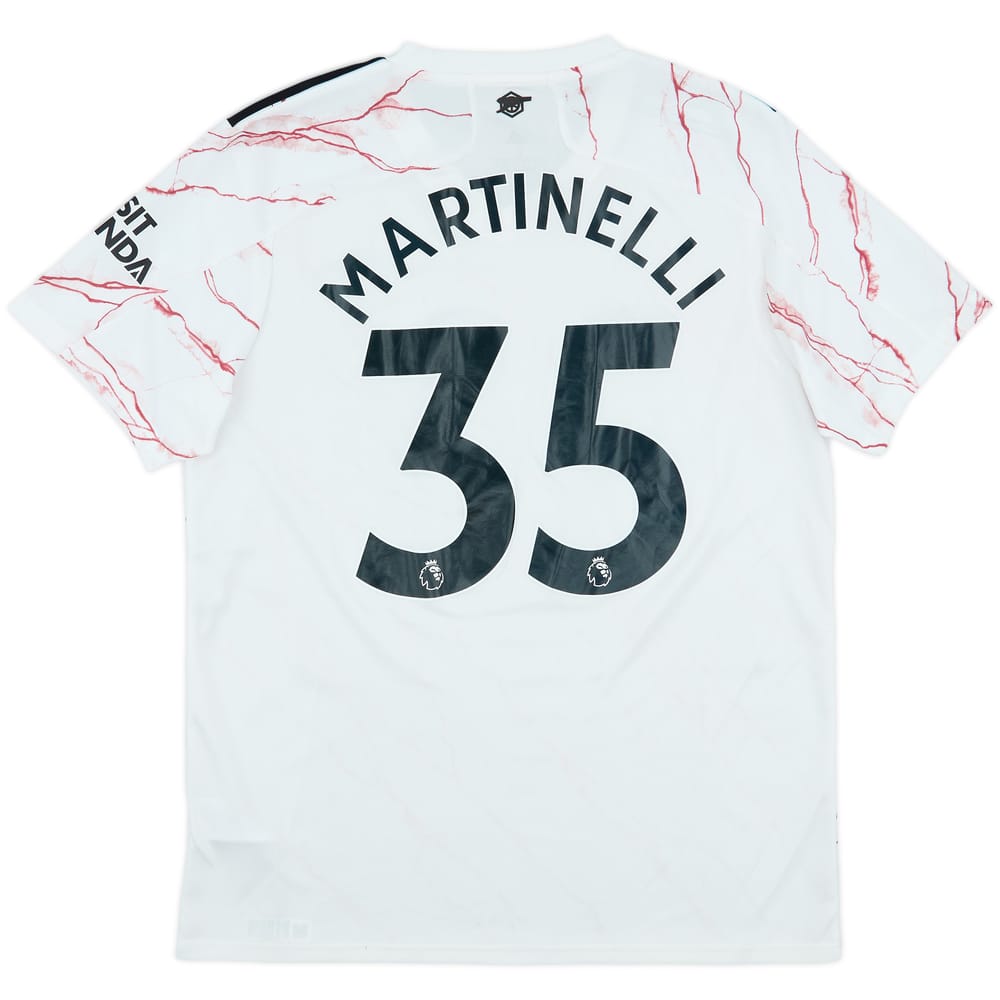 2020-21 Arsenal Away Shirt Martinelli #35 - 8/10 - (L)