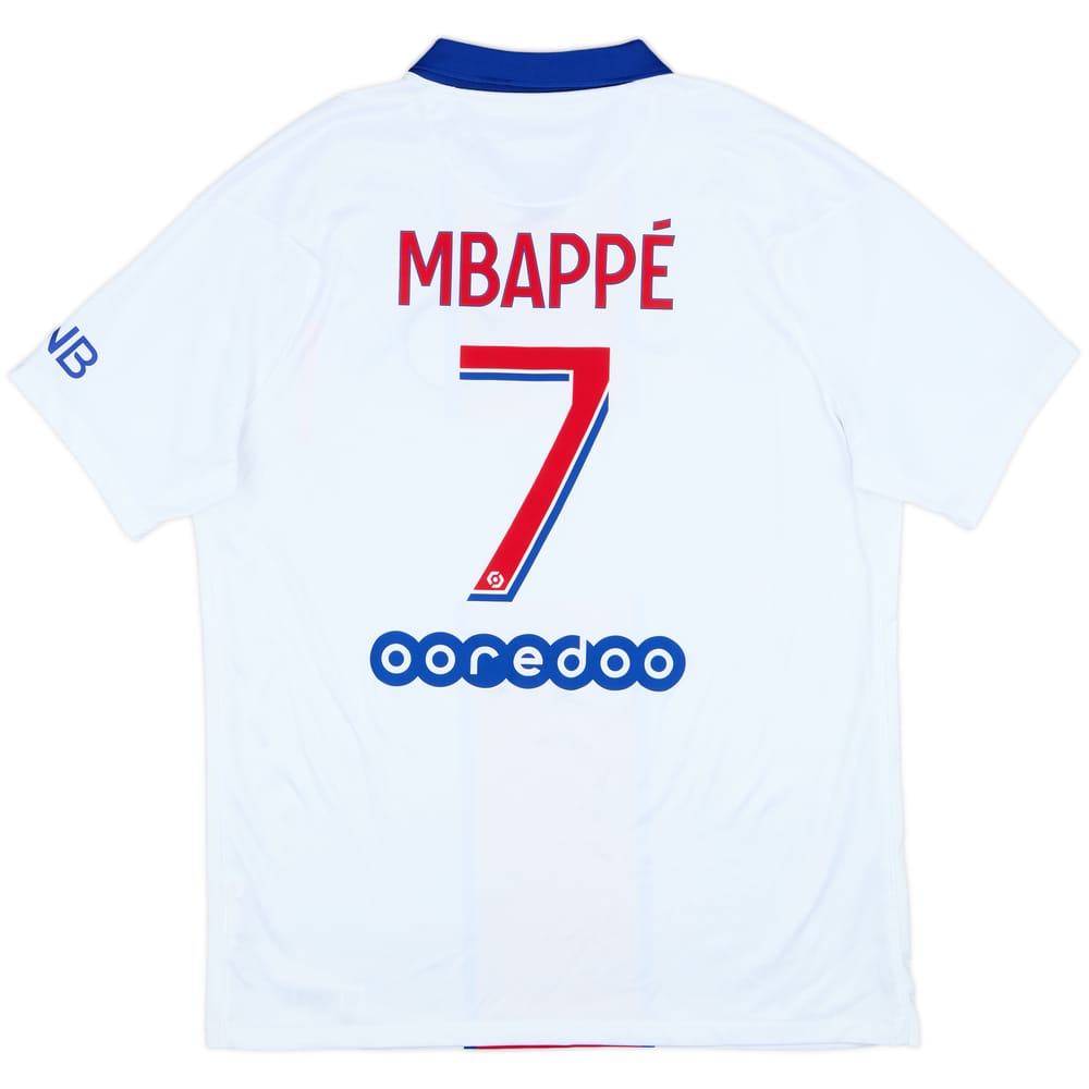 2020-21 Paris Saint-Germain Away Shirt Mbappe #7 - 10/10 - (L)