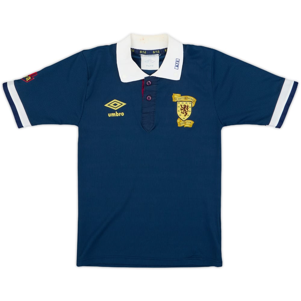 1998-92 Scotland Home Shirt - 8/10 - (S.Boys)