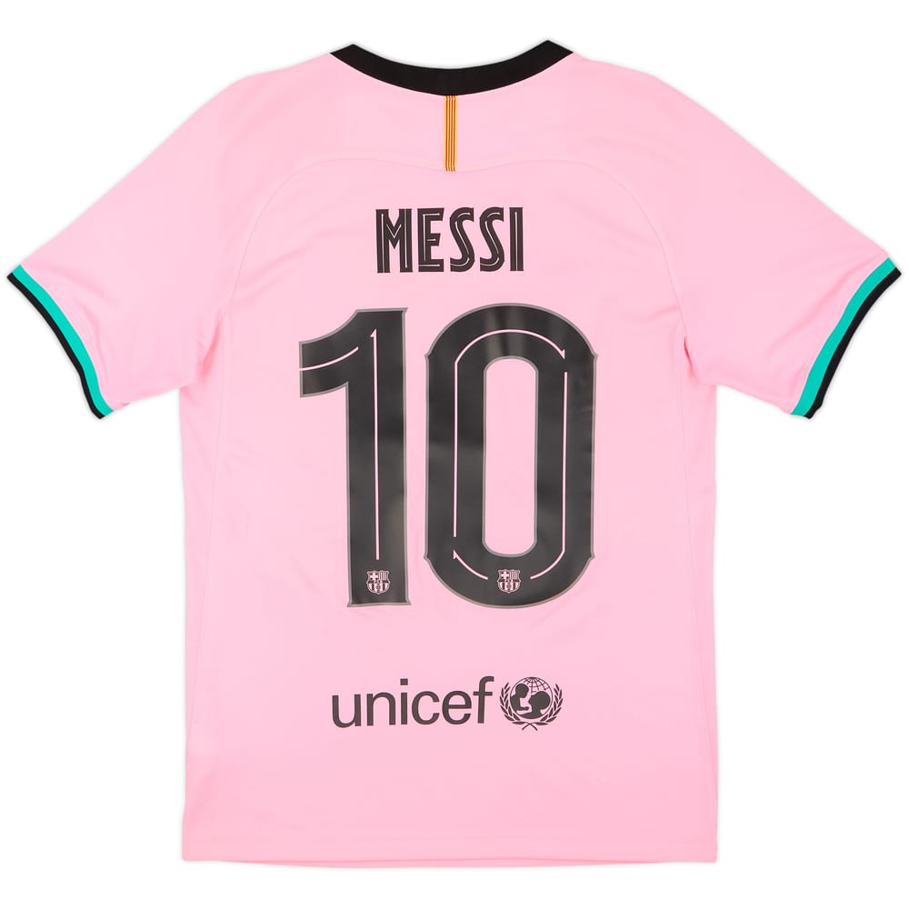2020-21 Barcelona Third Shirt Messi #10 - 8/10 - (S)