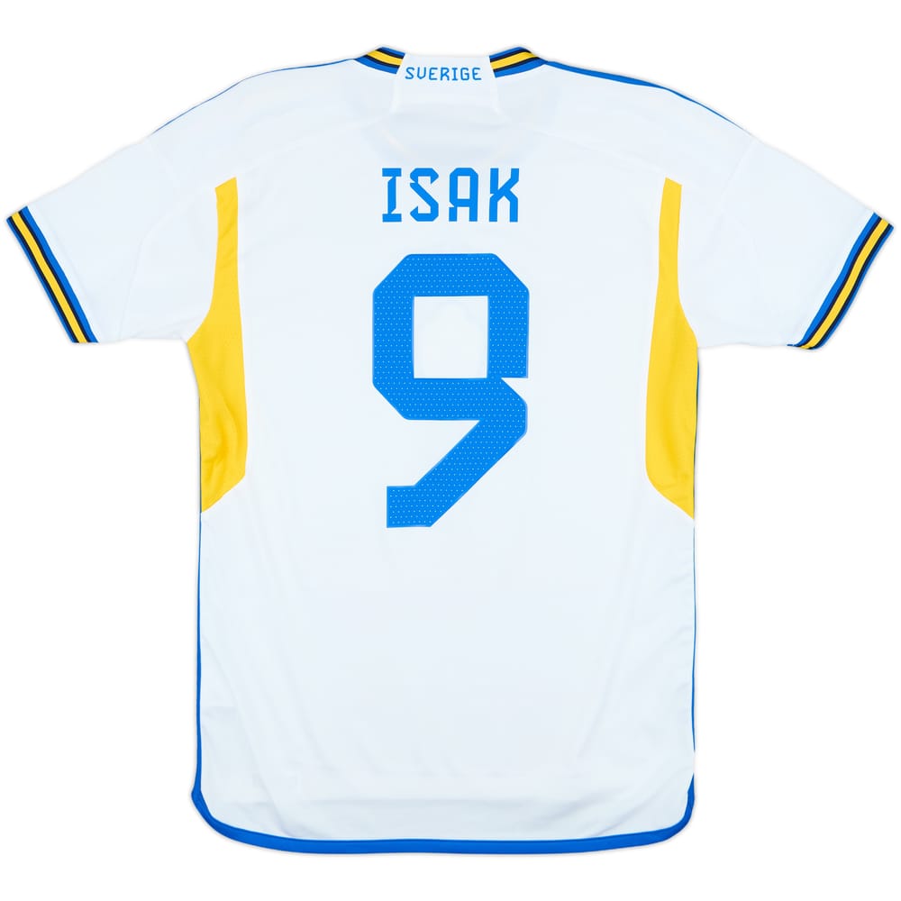 2022-23 Sweden Away Shirt Isak #9 - 8/10 - (M)