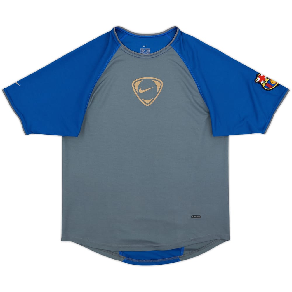 2001-02 Barcelona Nike Training Shirt - 8/10 - (S)