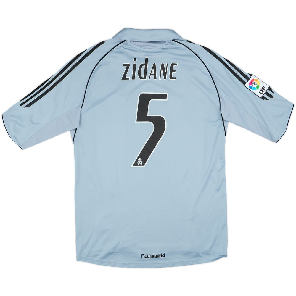2005-06 Real Madrid Third Shirt Zidane #5 - 8/10 - (M)