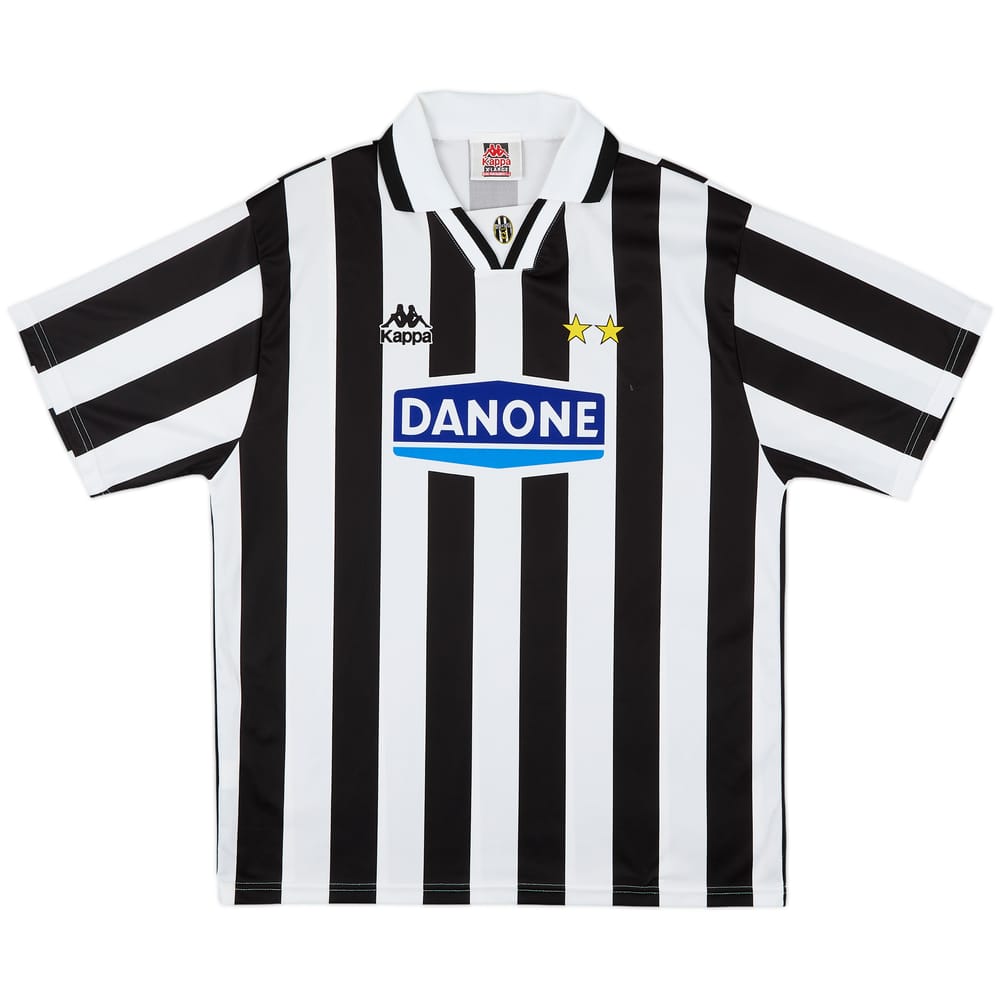 1994-95 Juventus Basic Home Shirt - 9/10 - (XL)