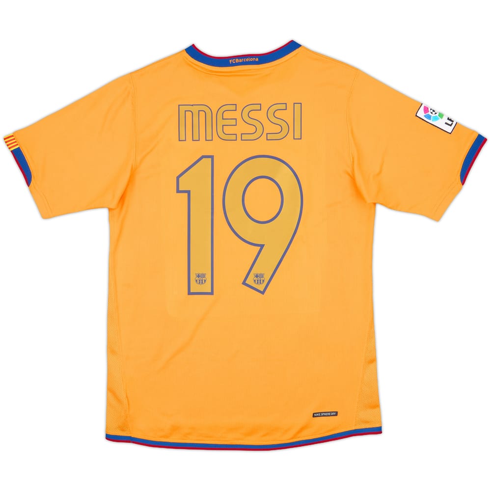 2006-08 Barcelona Away Shirt Messi #19 - 8/10 - (S)