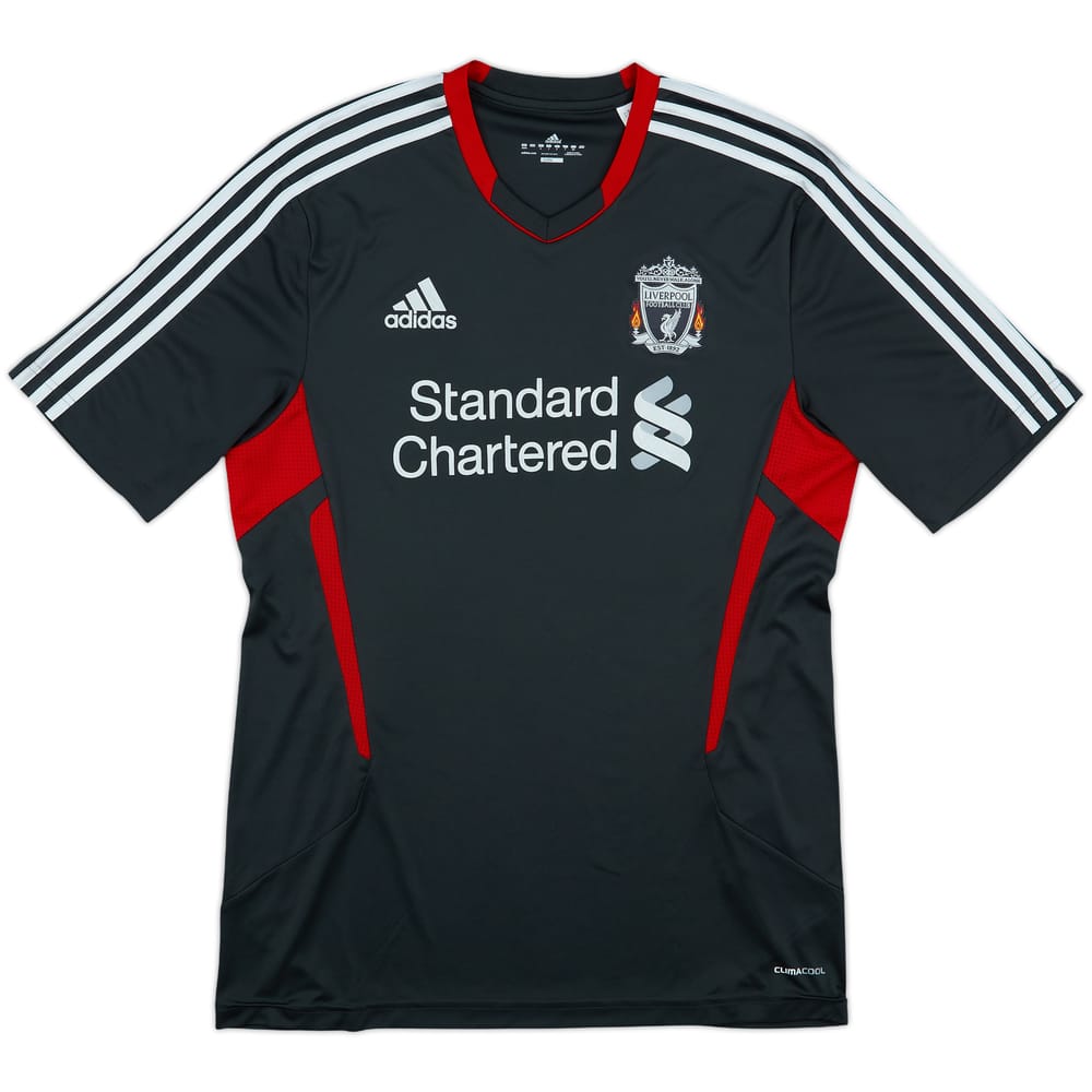2011-12 Liverpool adidas Training Shirt - 9/10 - (L)