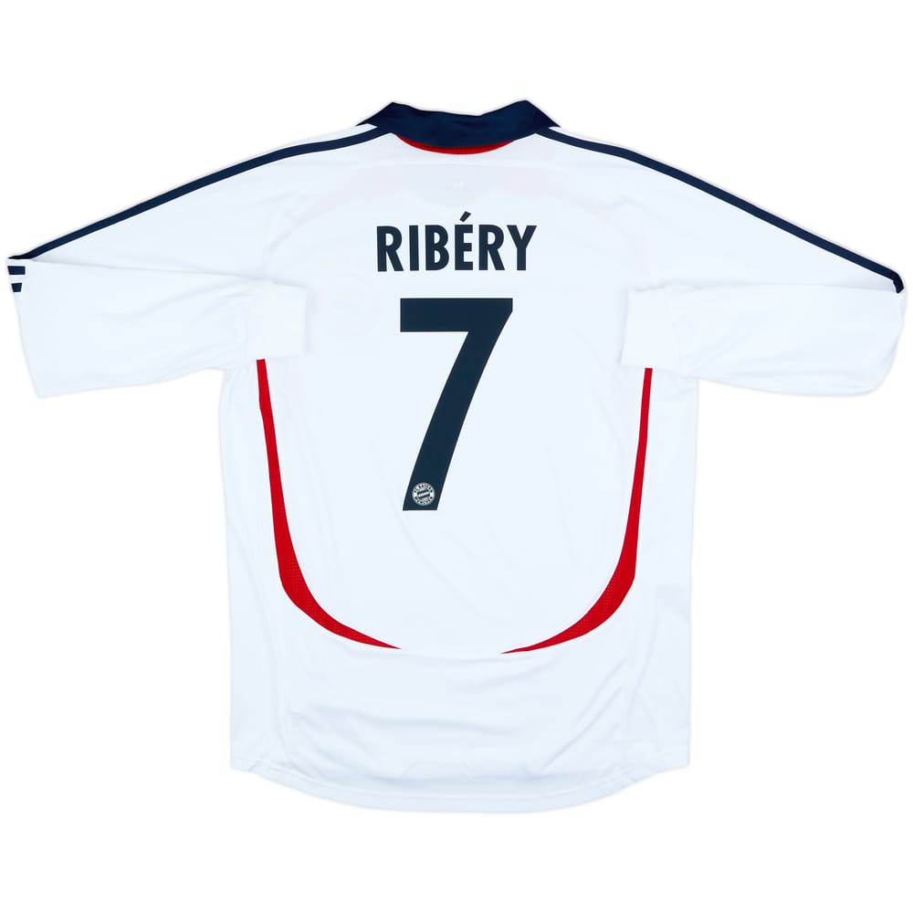 2007-08 Bayern Munich Player Issue Away L/S Shirt Ribery #7 - 9/10 - (L)