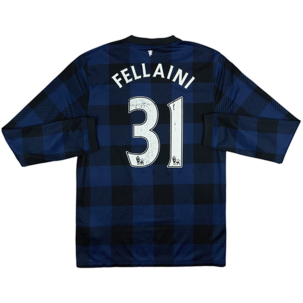 2013-14 Manchester United Away L/S Shirt Fellaini #31 - 5/10 - (S)