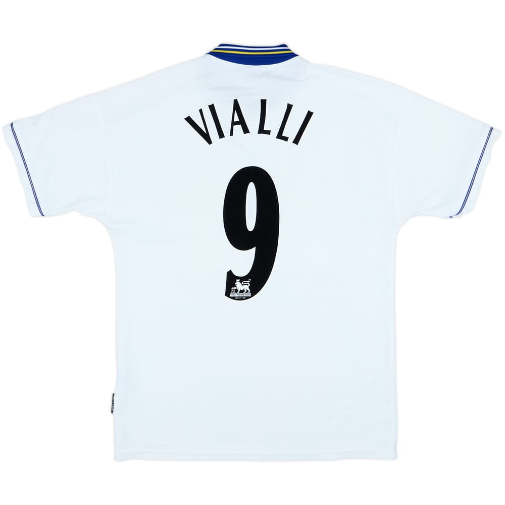 1998-00 Chelsea Away Shirt Vialli #9 - 8/10 - (L)
