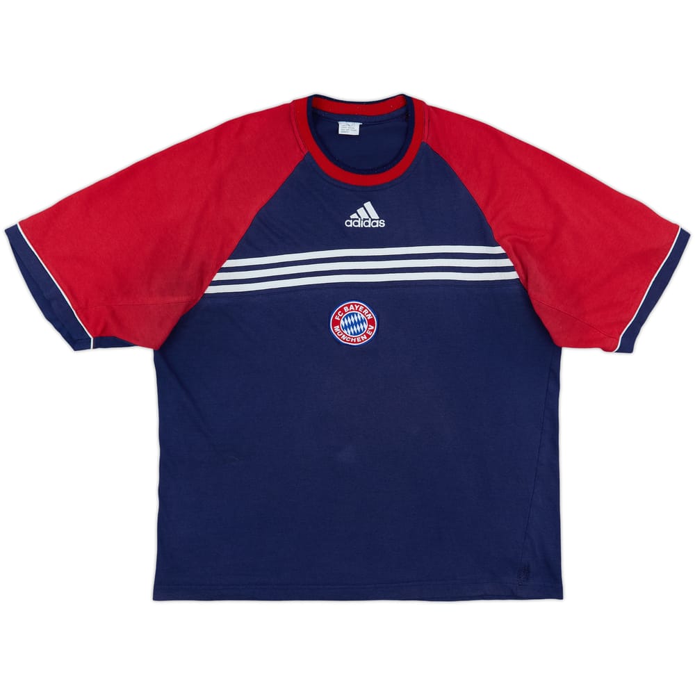 1998-99 Bayern Munich adidas Cotton Tee - 8/10 - (L)