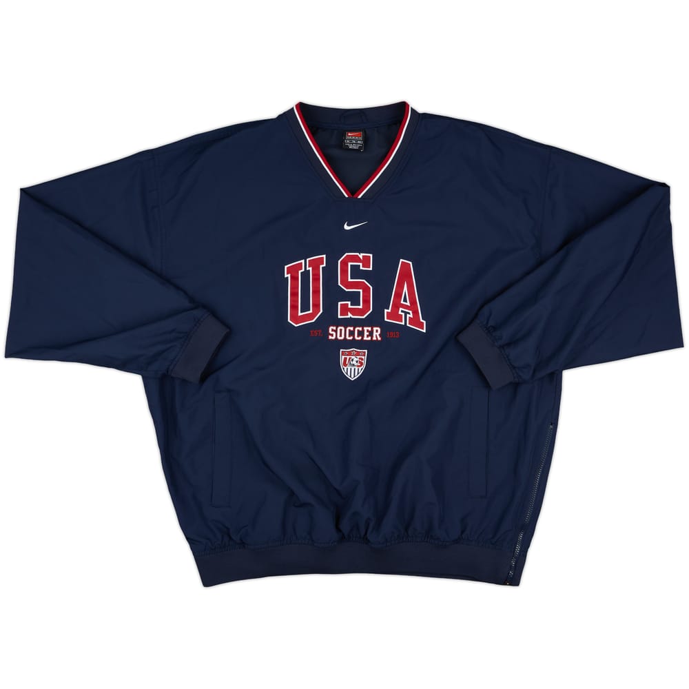 2002-03 USA Nike Drill Top - 8/10 - (XL)