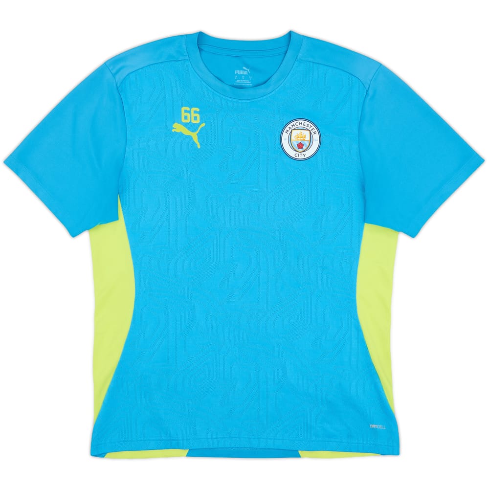 2024-25 Manchester City Player Issue Puma Training Shirt #66 - 9/10 - (L)