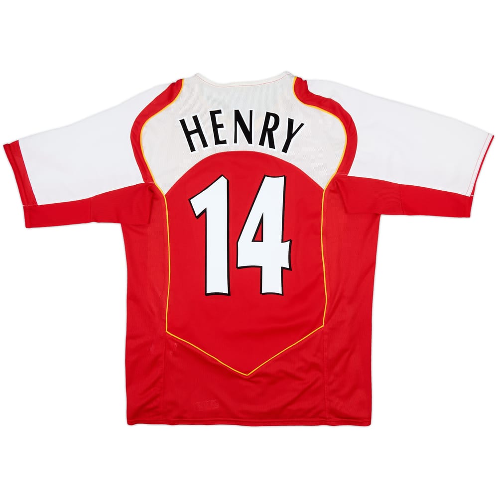 2004-05 Arsenal Home Shirt Henry #14 - 8/10 - (M)