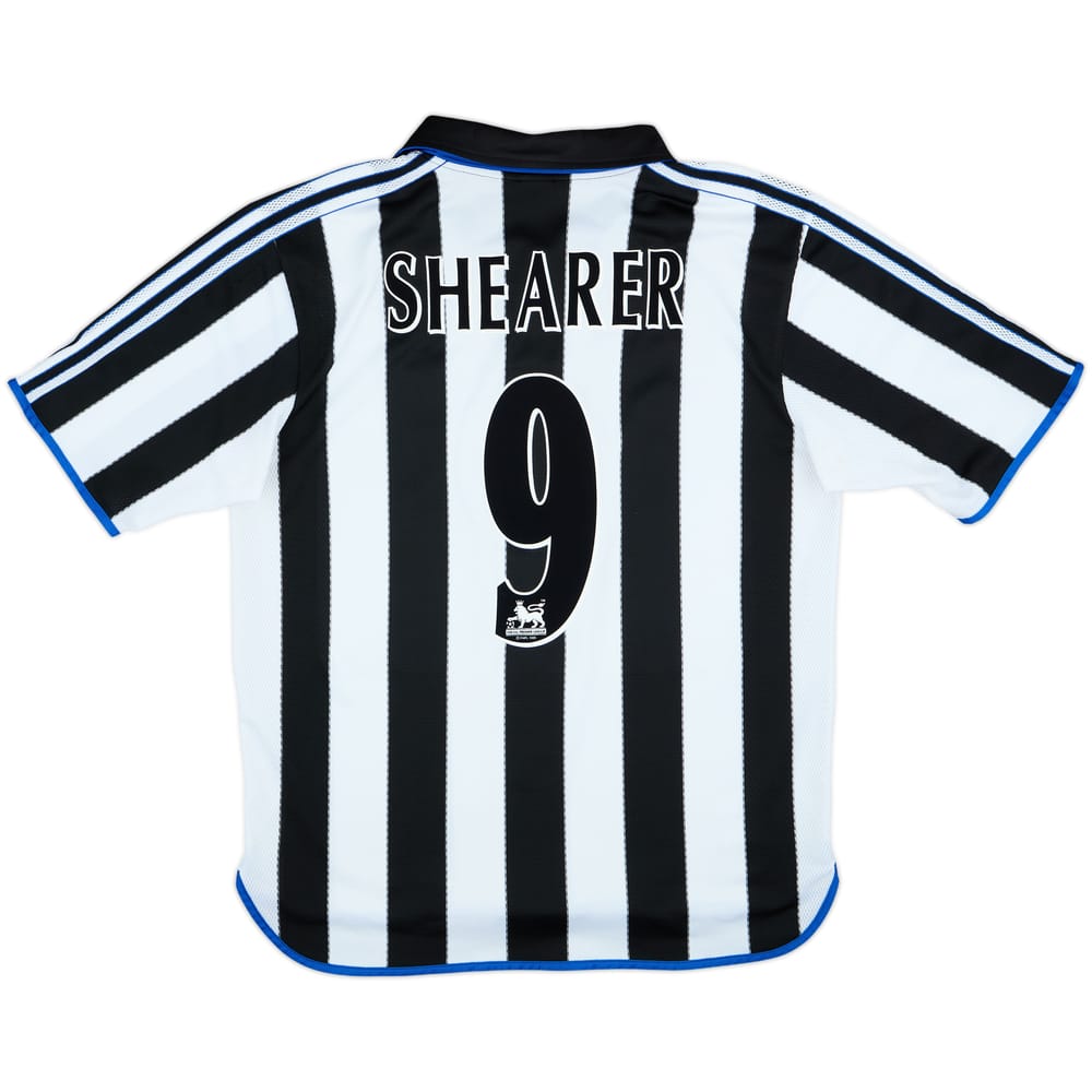 1999-00 Newcastle Home Shirt Shearer #9 - 9/10 - (L)