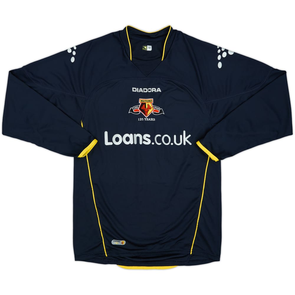 2006-07 Watford Away L/S Shirt - 8/10 - (M)
