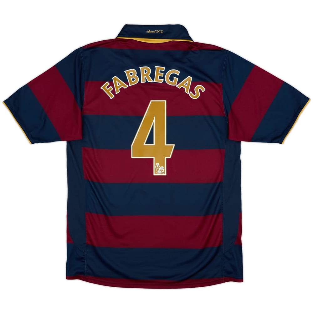 2007-08 Arsenal Third Shirt Fabregas #4 - 8/10 - (M)