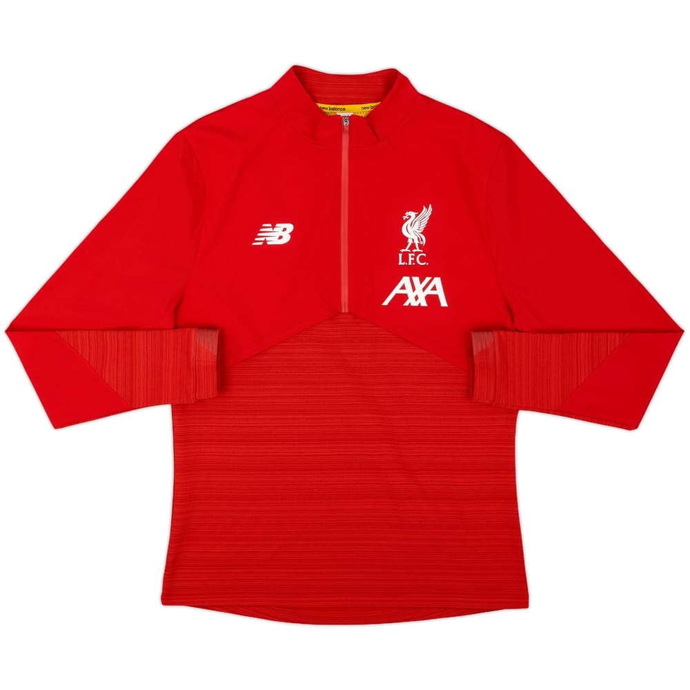 2019-20 Liverpool New Balance 1/4 Zip Drill Top - 8/10 - (M)