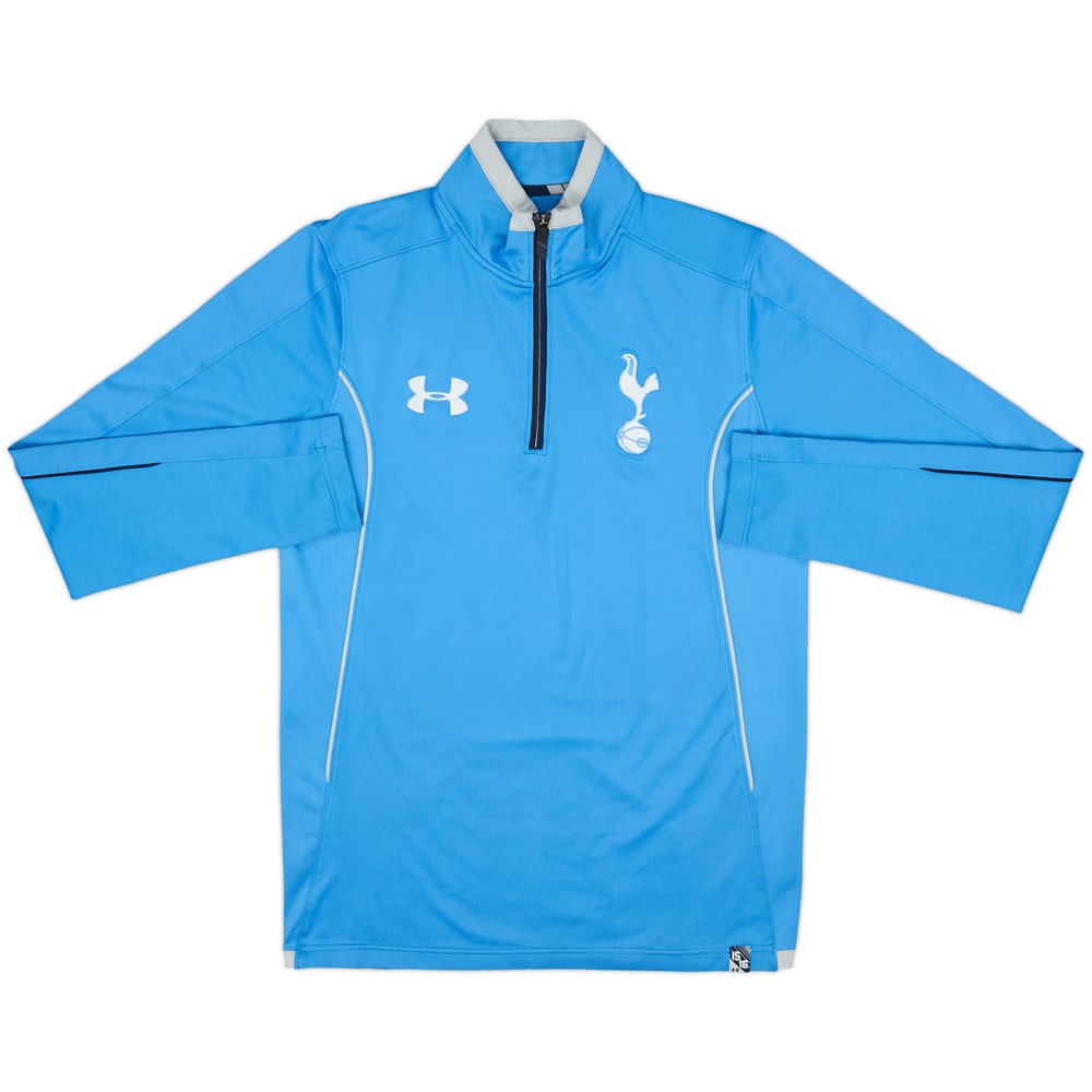 2015-16 Tottenham Under Armour 1/4 Zip Drill Top - 9/10 - (S)