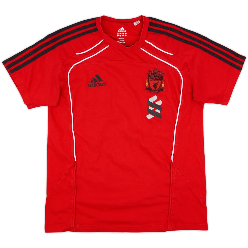 2010-11 Liverpool adidas Leisure Tee - 8/10 - (M)