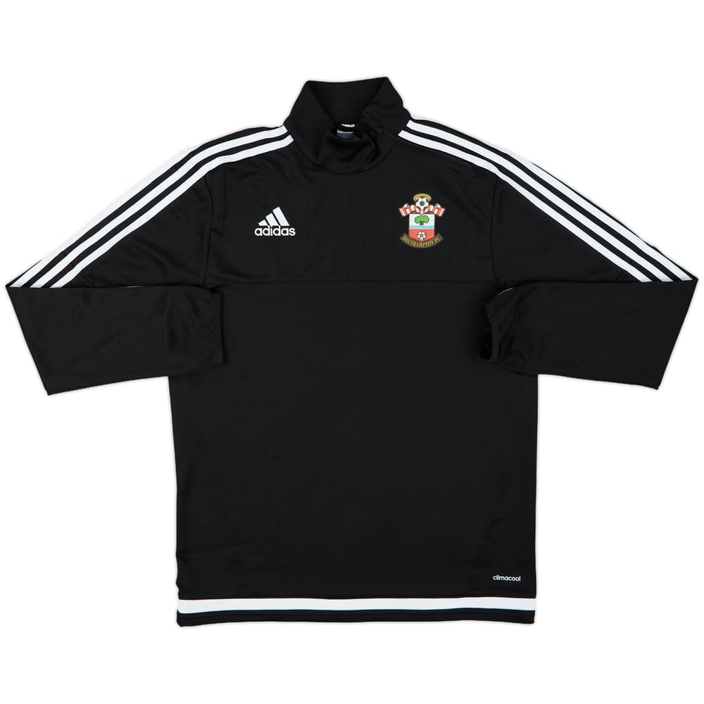 2015-16 Southampton adidas 1/4 Zip Drill Top - 9/10 - (M)
