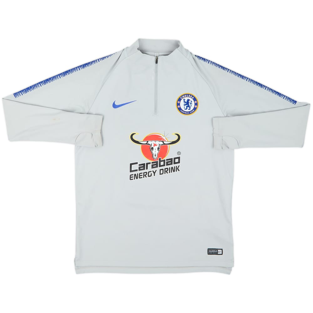 2018-19 Chelsea Nike 1/4 Zip Drill Top - 8/10 - (M)
