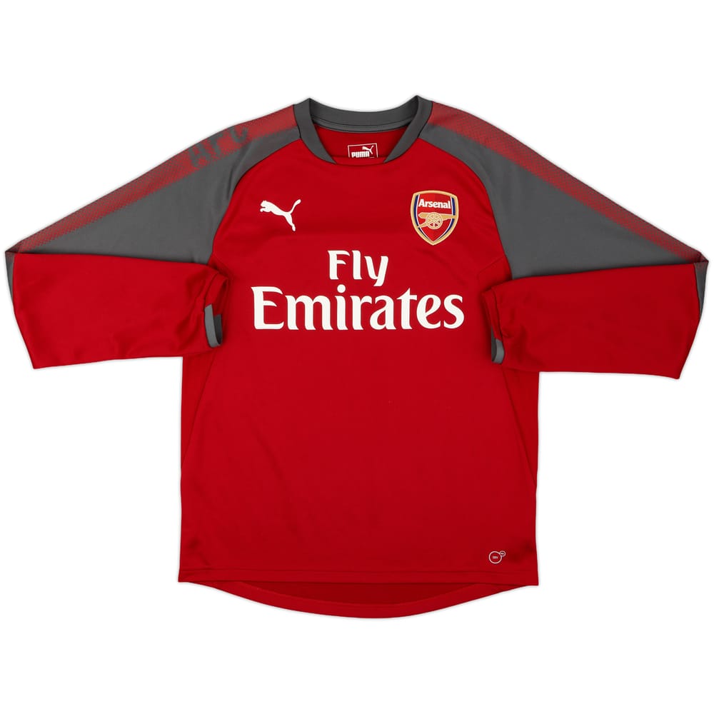 2017-18 Arsenal Puma Drill Top - 9/10 - (XL.Boys)