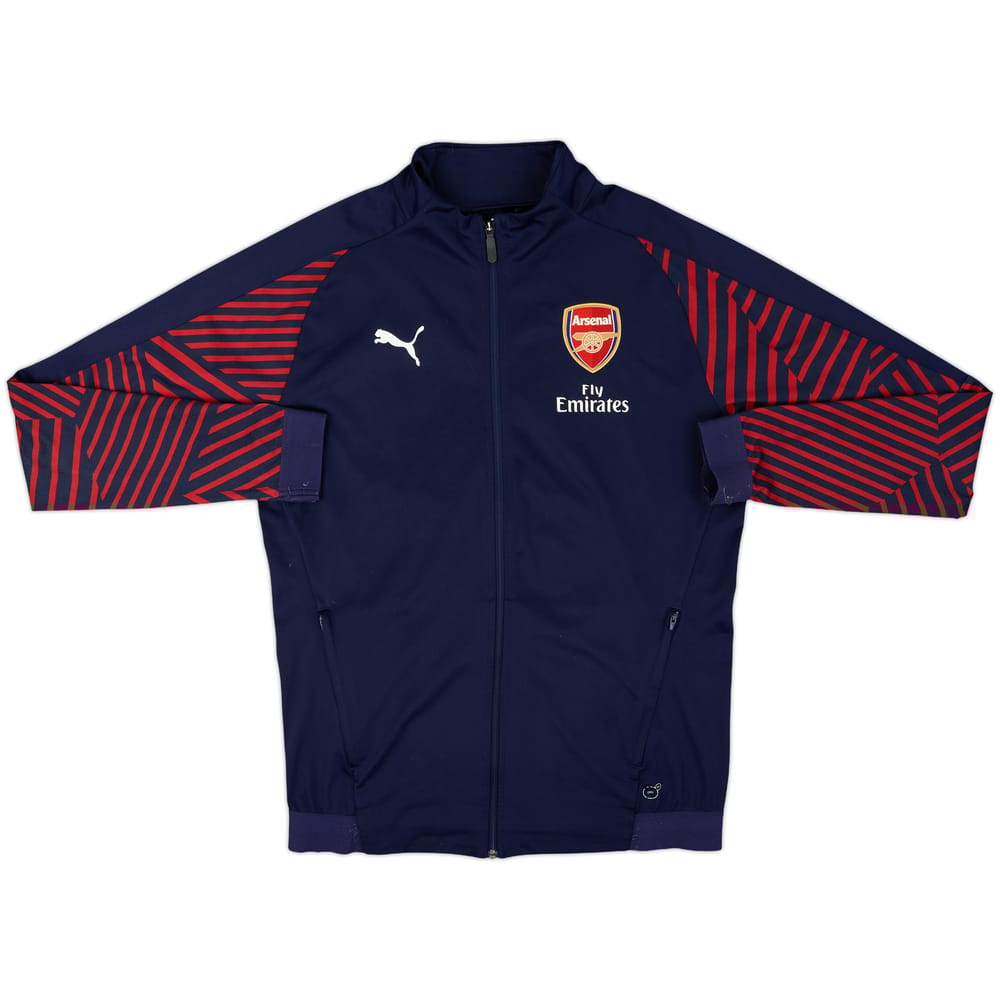 2018-19 Arsenal Puma Track Jacket - 8/10 - (L)