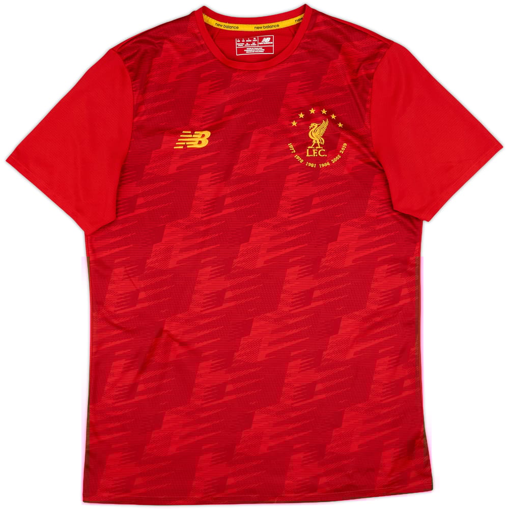 2019-20 Liverpool New Balance Training Shrit - 9/10 - (L)