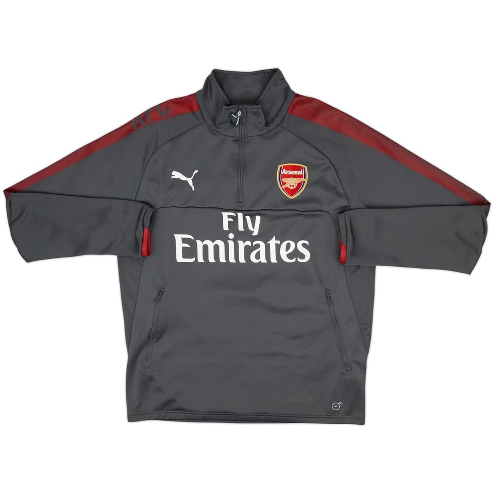 2017-18 Arsenal Puma 1/4 Zip Drill Top - 10/10 - (L)