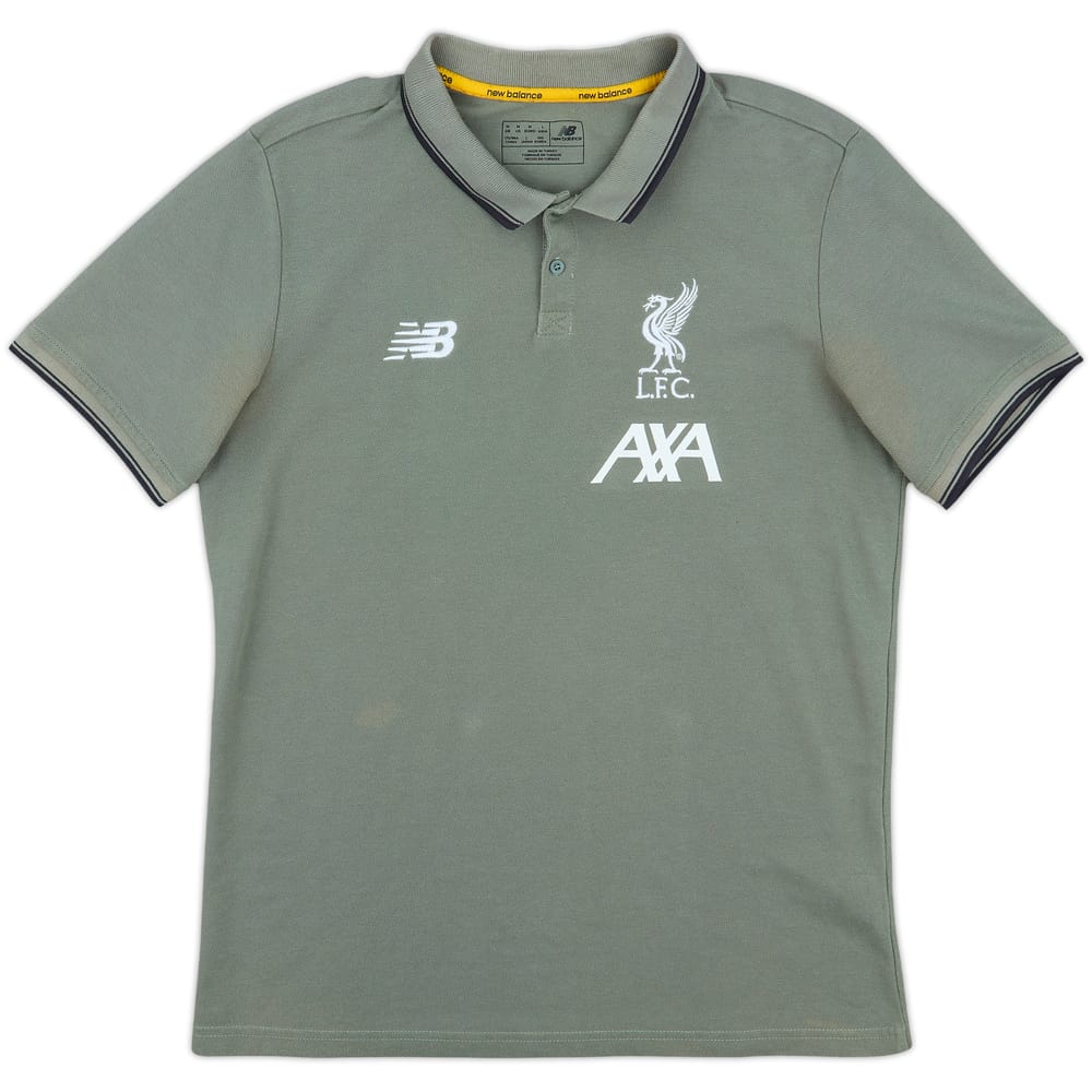 2019-20 Liverpool New Balance Polo Shirt - 5/10 - (M)