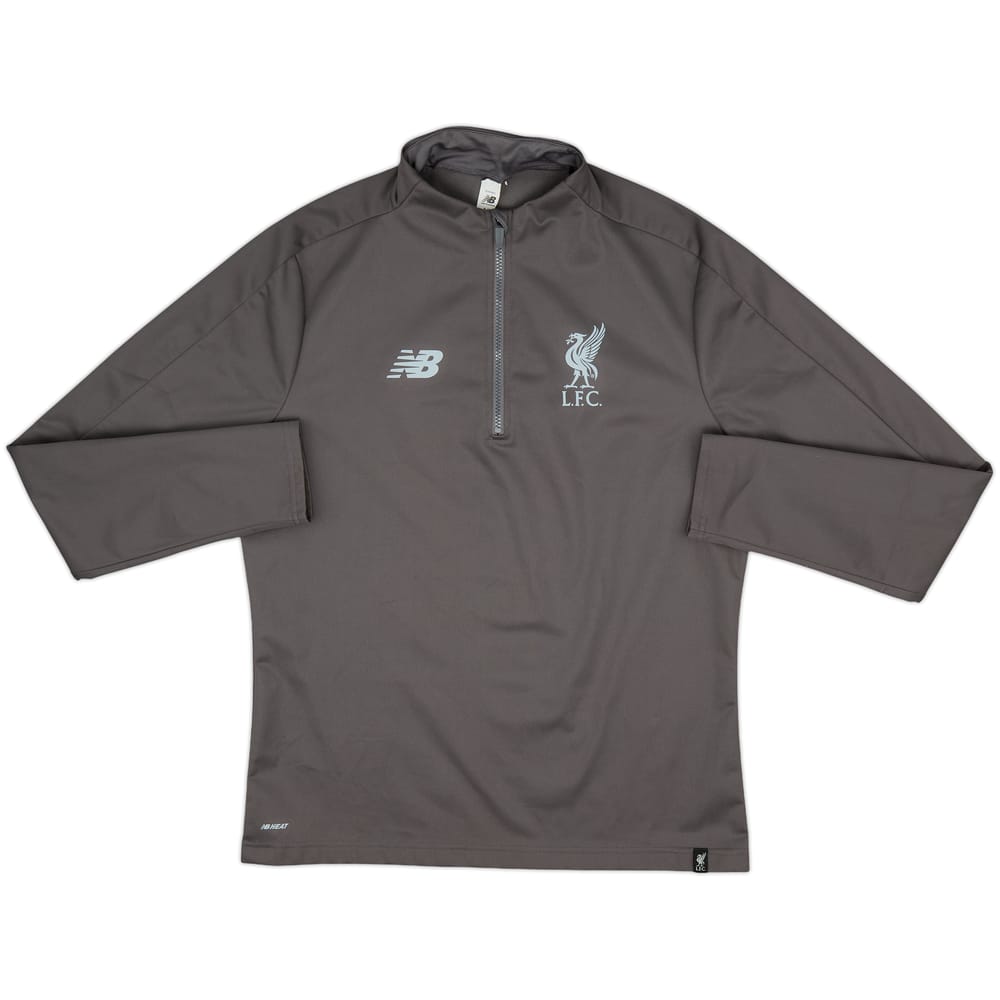 2019-20 Liverpool New Balance 1/4 Zip Track Jacket - 10/10 - (M)
