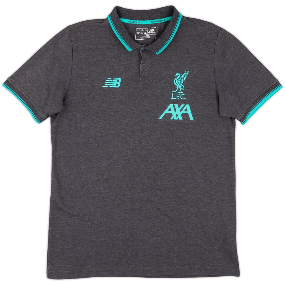 2019-20 Liverpool New Balance Polo Shirt - 8/10 - (M)