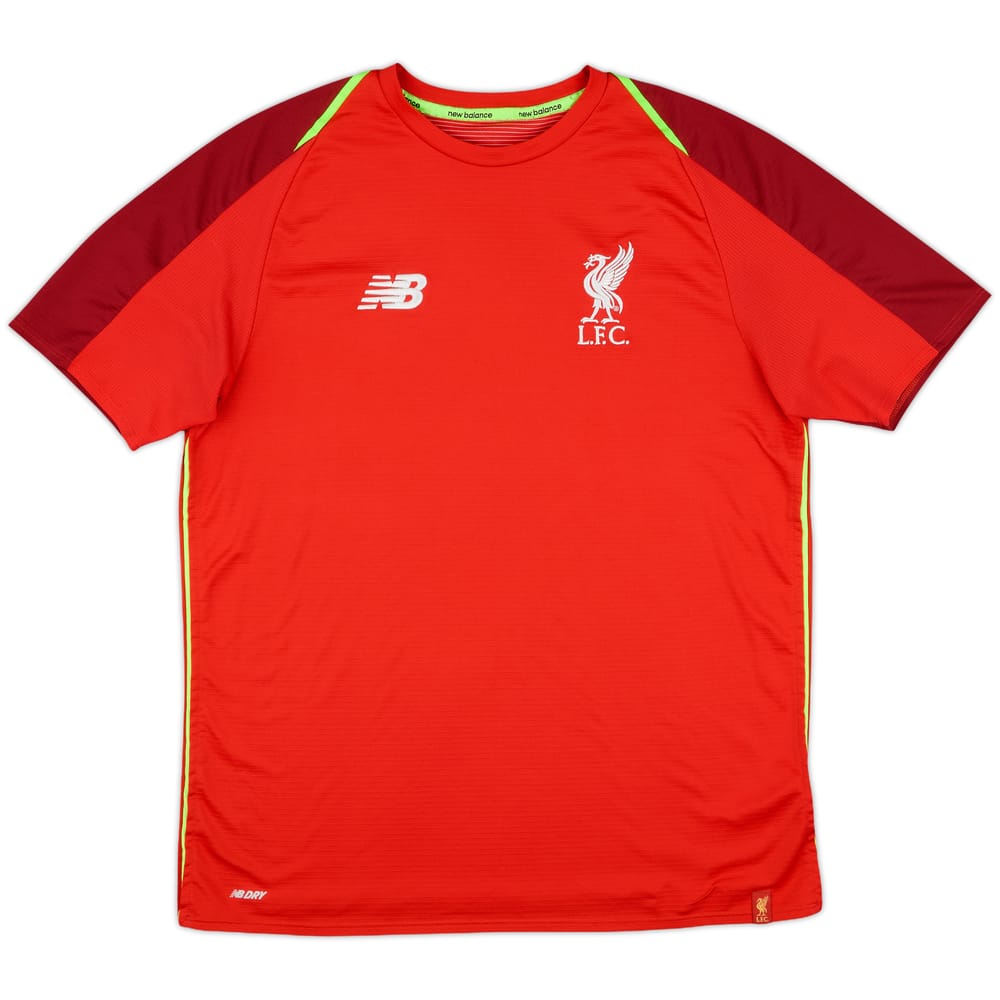 2018-19 Liverpool New Balance Training Shirt - 9/10 - (S)