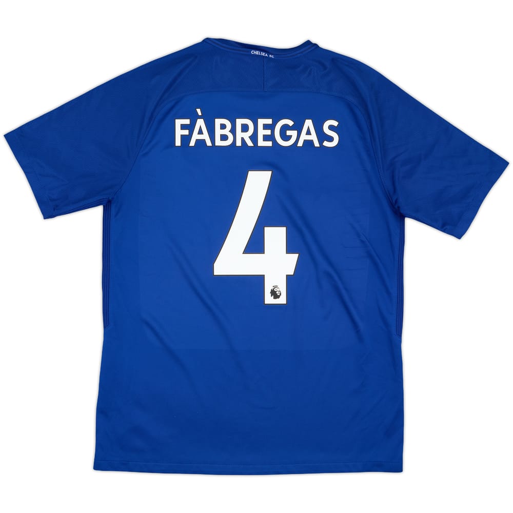 2017-18 Chelsea Home Shirt Fabregas #4 - 7/10 - (L)