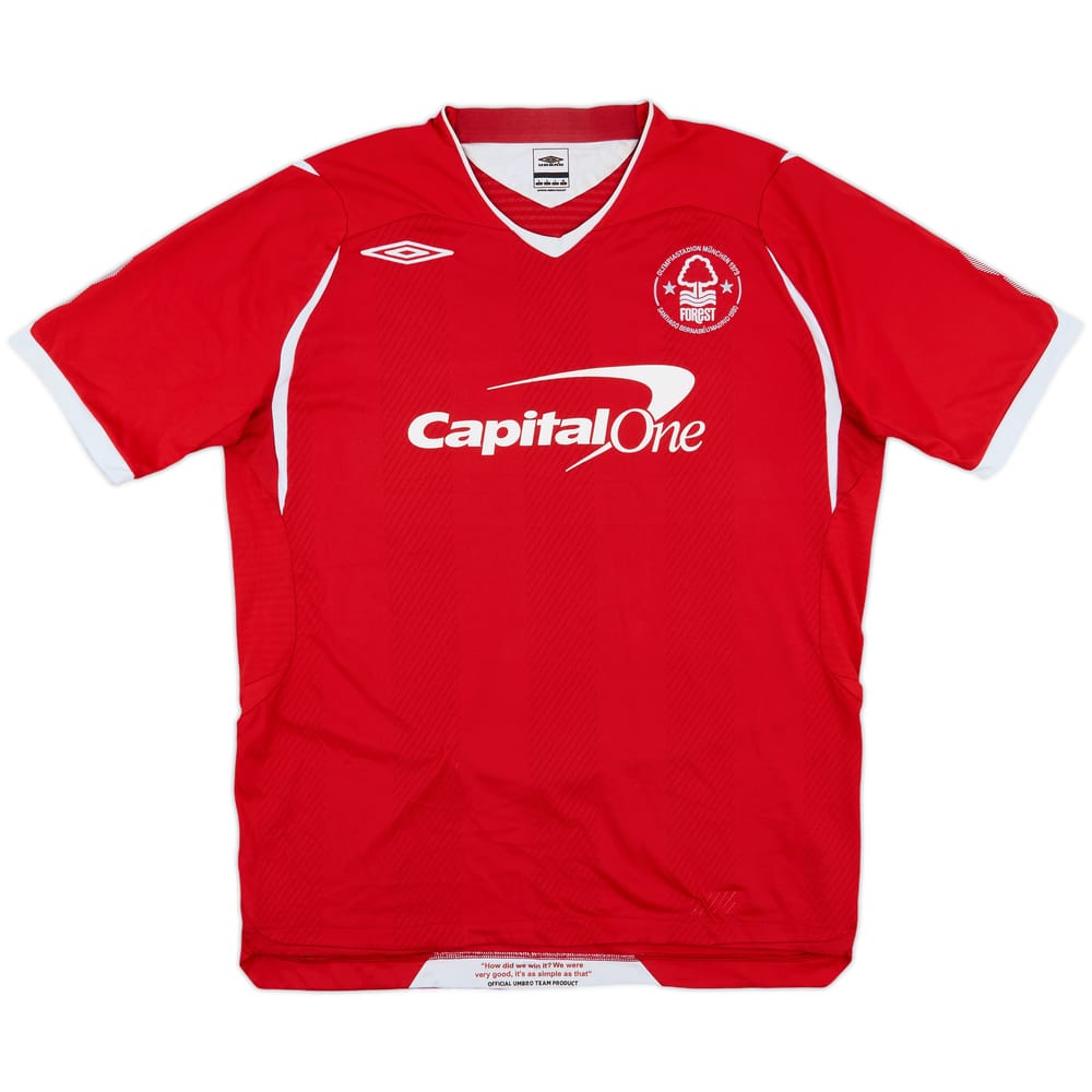 2008-09 Nottingham Forest Home Shirt - 6/10 - (L)
