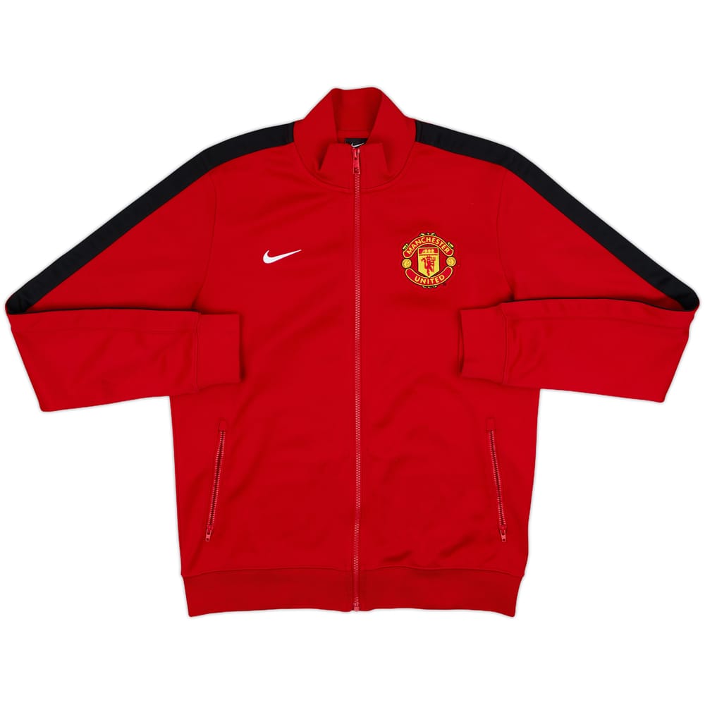2013-14 Manchester United Nike Track Jacket - 8/10 - (M)