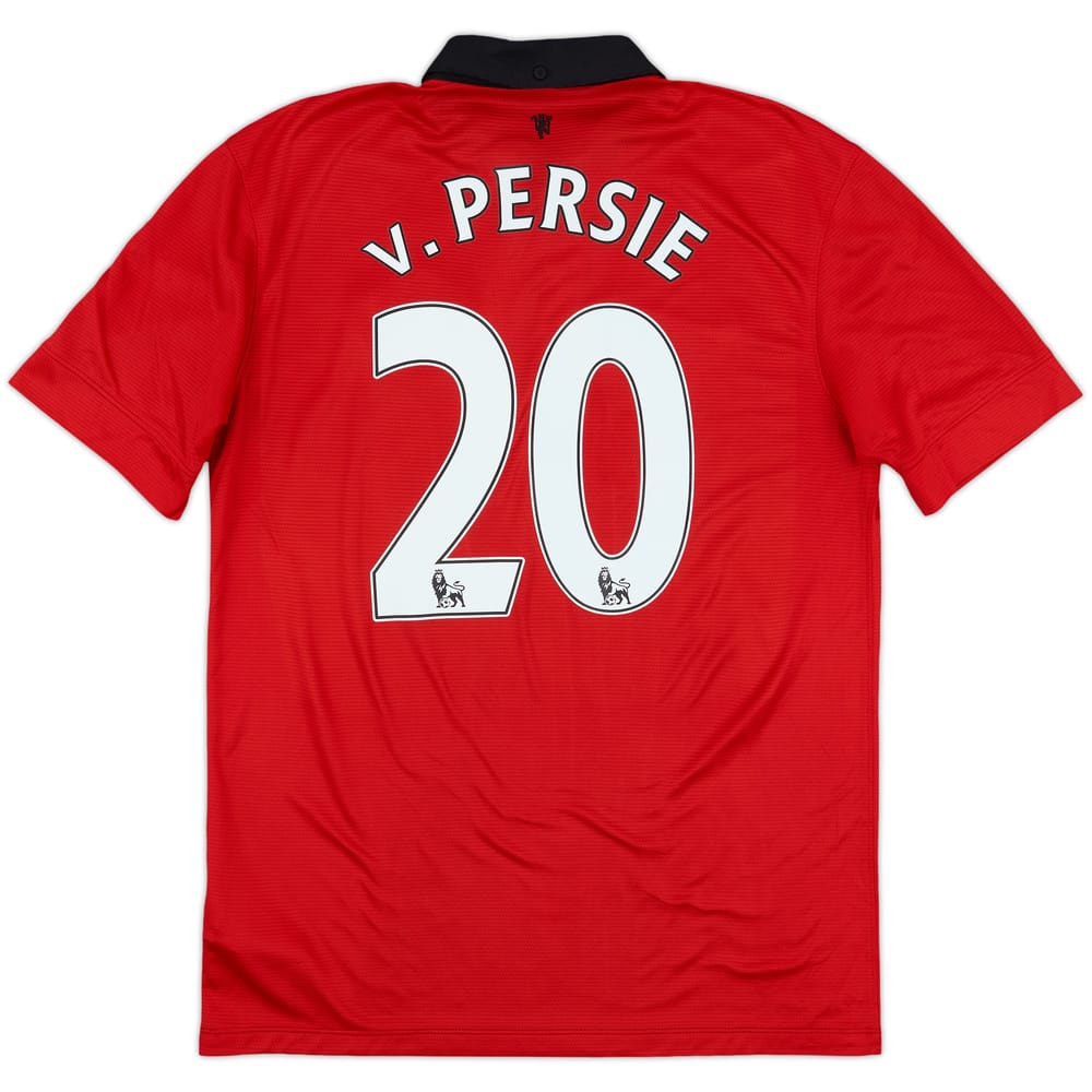 2013-14 Manchester United Home Shirt V.Persie #20 - 5/10 - (M)