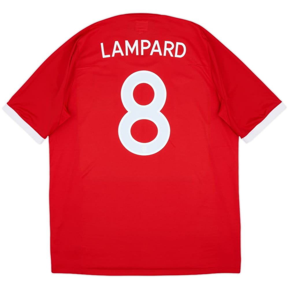 2010-11 England Away Shirt Lampard #8 - 5/10 - (XL)