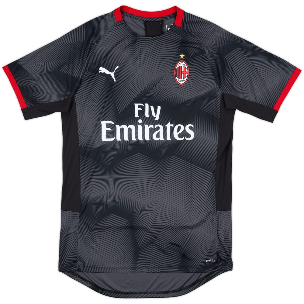 2018-19 AC Milan Puma Training Shirt - 8/10 - (L)
