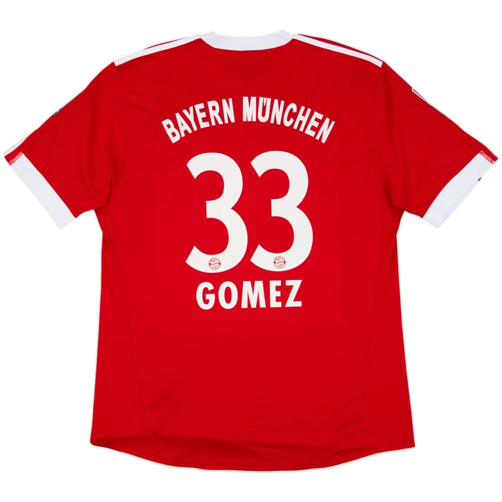 2009-10 Bayern Munich Home Shirt Gomez #33 - 7/10 - (XL)