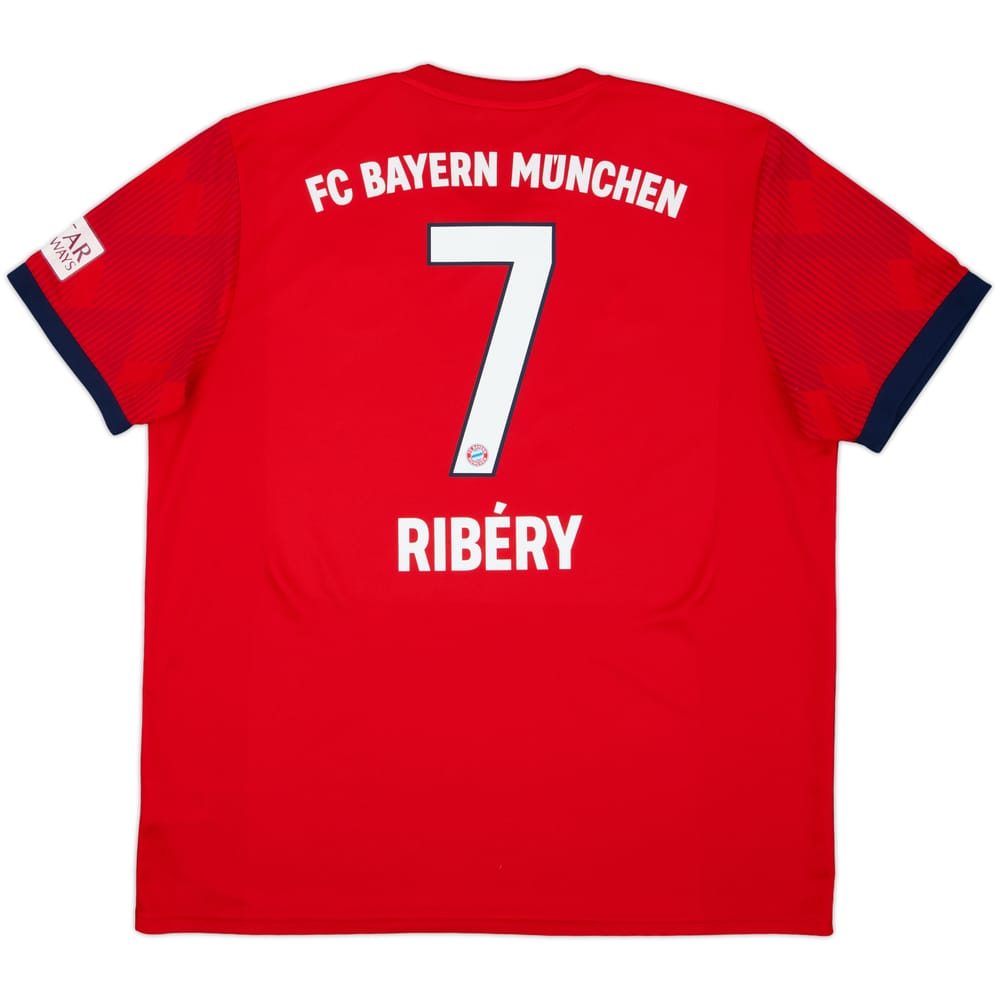 2018-19 Bayern Munich Home Shirt Ribery #7 - 9/10 - (XL)