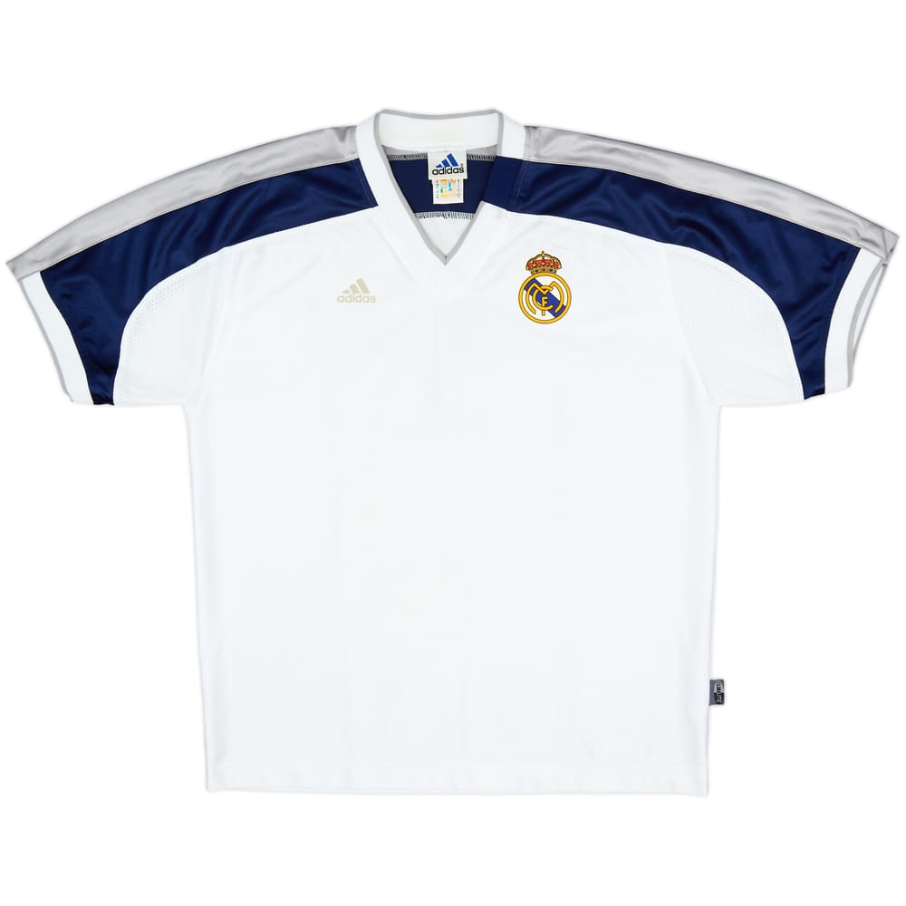 2000-01 Real Madrid Basketball adidas Training Shirt - 7/10 - (M)